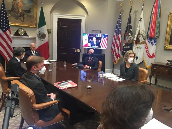 Reunión Virtual AMLO – Biden