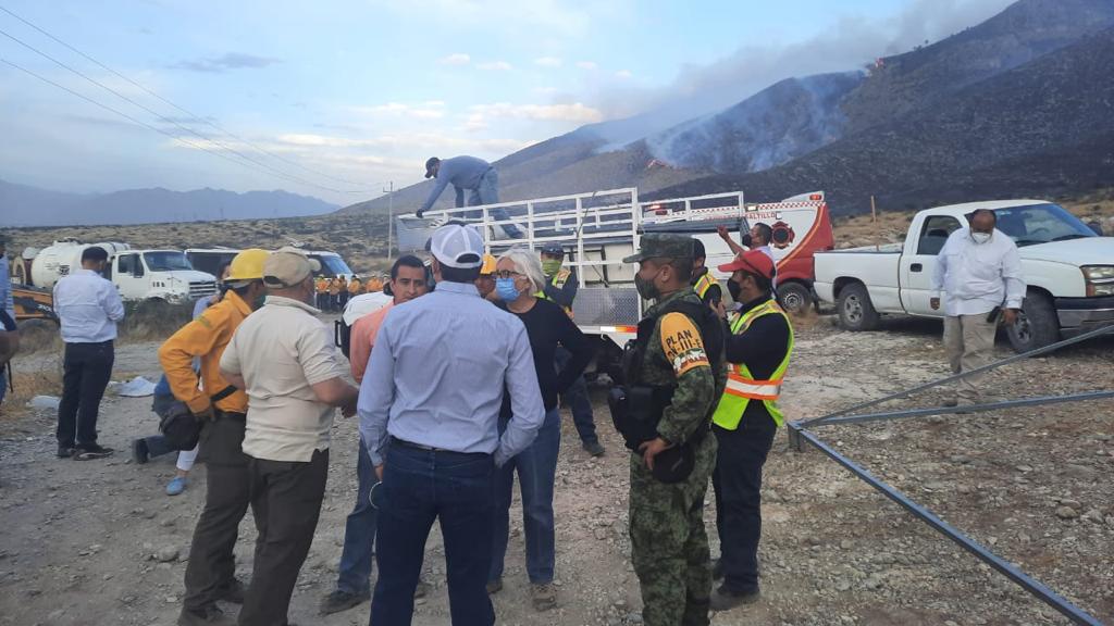 SE REPORTAN CUATRO INCENDIOS ACTIVOS EN LA REGIÓN SURESTE DE COAHUILA