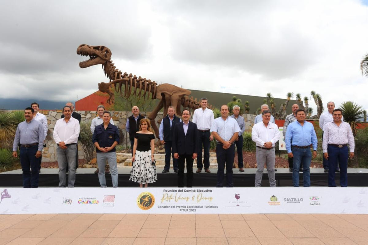 Tiene Coahuila Premio Excelencias Turísticas por la Ruta Vinos & Dinos