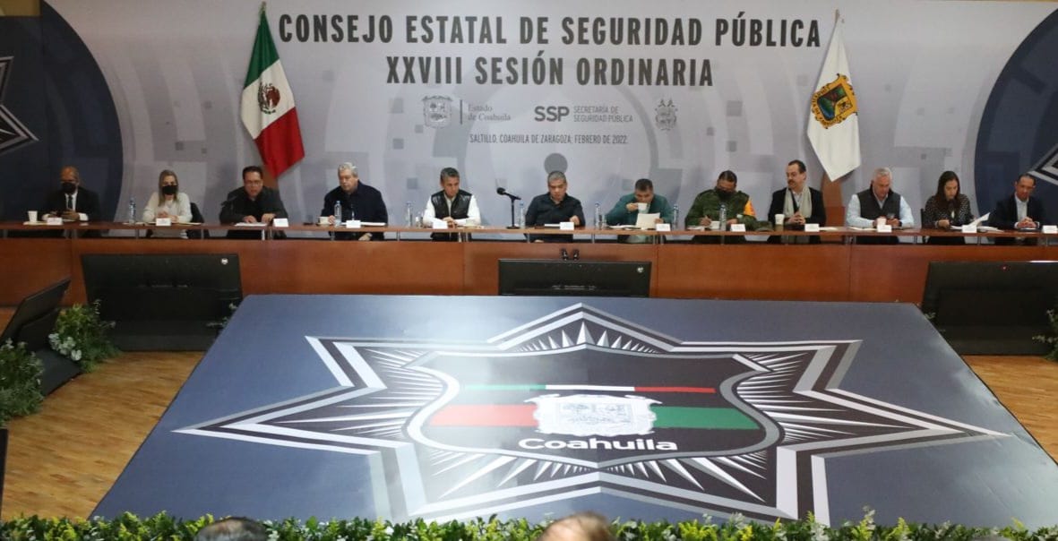XXVIII Sesión Ordinaria del Consejo Estatal de Seguridad Pública