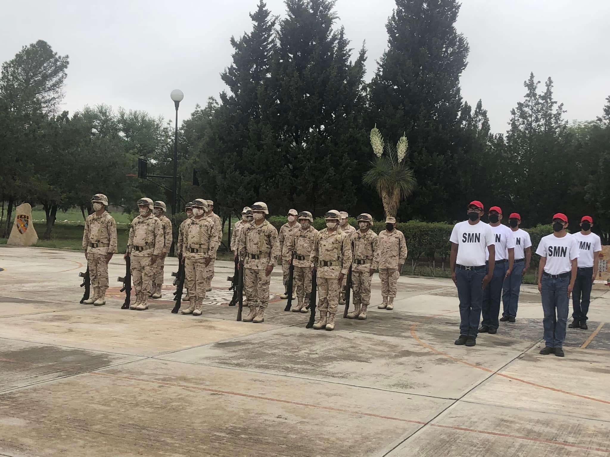 Los soldados de México están comprometidos a servir a la patria