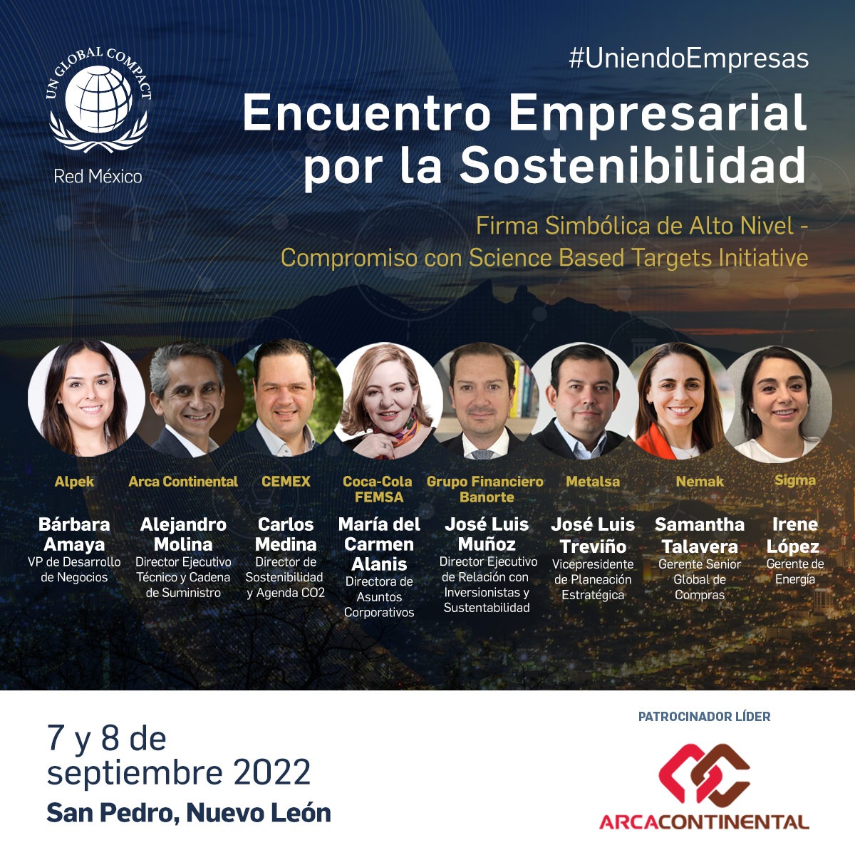 Nuevo León es sede del Primer Encuentro Empresarial por la Sostenibilidad