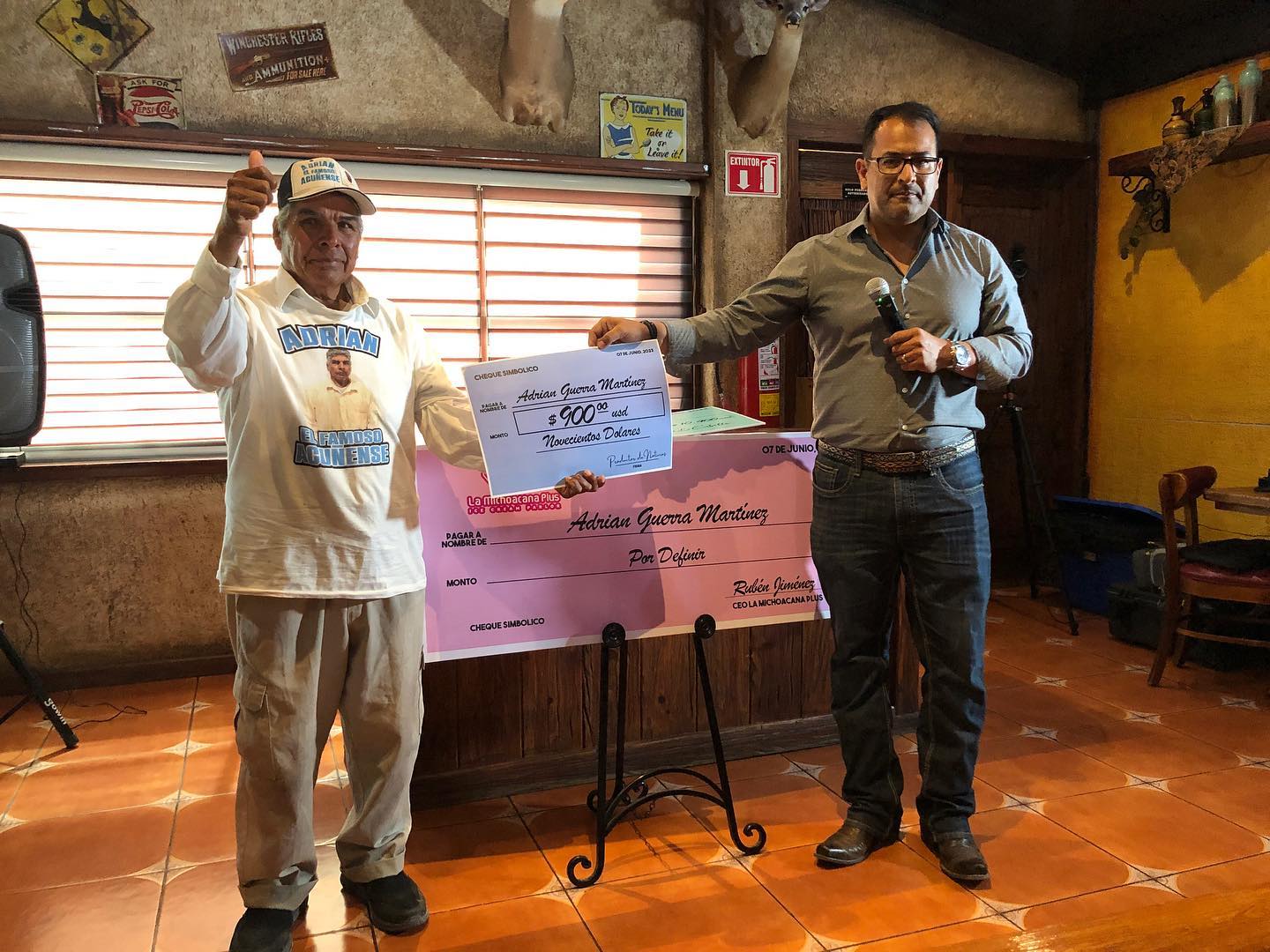 Más de 800 personas hacen donaciones a paletero de Acuña